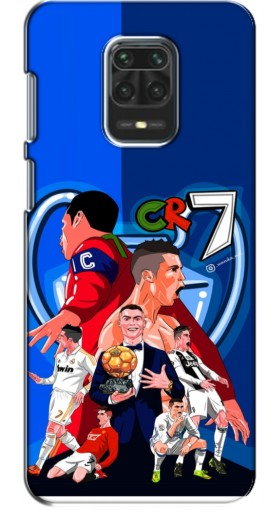 Чехол с принтом «CR7» для Xiaomi Redmi Note 9 Pro