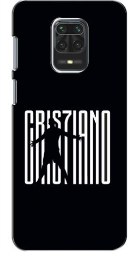 Силиконовый чехол с изображением «Cristiano» для Xiaomi Redmi Note 9 Pro