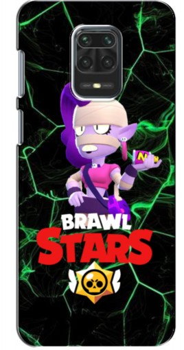 Силиконовый чехол с изображением «Emz Brawl Stars» для Xiaomi Redmi Note 9 Pro