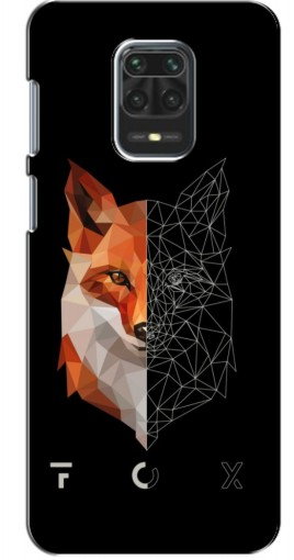 Чехол с печатью «Fox»  для Xiaomi Redmi Note 9 Pro