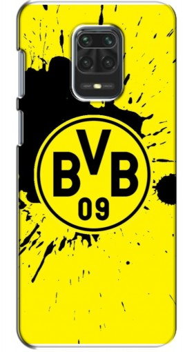 Чехол с печатью «Красочный лого BVB»  для Xiaomi Redmi Note 9 Pro