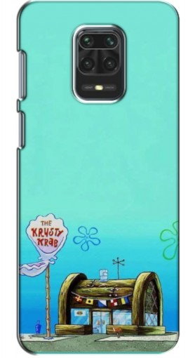 Чехол с картинкой «Krusty Krab» для Xiaomi Redmi Note 9 Pro