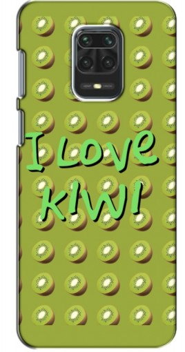 Чехол с картинкой «Love Kiwi» для Xiaomi Redmi Note 9 Pro