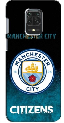 Силиконовый чехол с изображением «Man City Zens» для Xiaomi Redmi Note 9 Pro