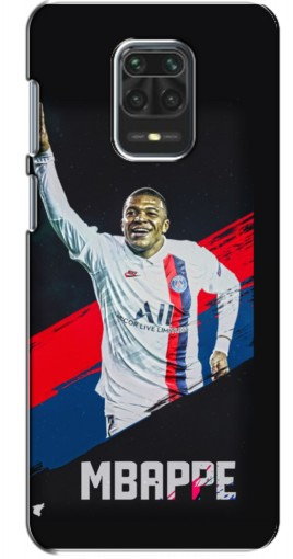 Чехол с картинкой «Mbappe в ПСЖ» для Xiaomi Redmi Note 9 Pro