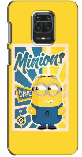 Чехол с печатью «Minions»  для Xiaomi Redmi Note 9 Pro