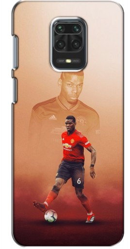 Чехол с картинкой «Pogba с Манчестера» для Xiaomi Redmi Note 9 Pro