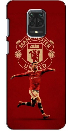 Чехол с печатью «Ronaldo в МЮ»  для Xiaomi Redmi Note 9 Pro