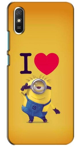 Чехол с принтом «I Love Minion» для Xiaomi Redmi 9A