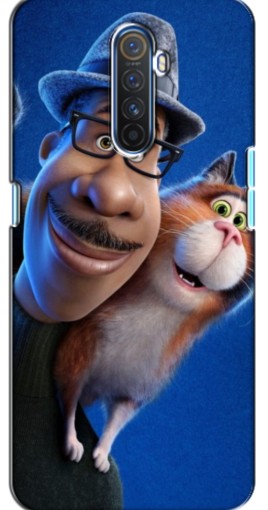 Чехол с печатью "Джо и кот" для Realme X2 Pro