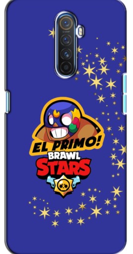 Чехол с печатью "El Primo в маске" для Realme X2 Pro