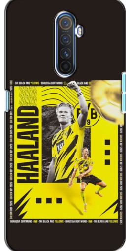 Чехол с печатью "Golden Haaland" для Realme X2 Pro