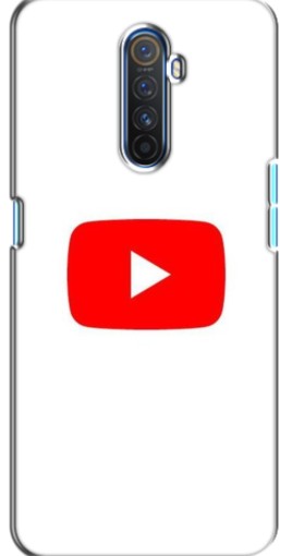 Чехол с картинкой "Красная кнопка" для Realme X2 Pro