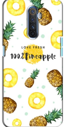 Чехол с принтом "Любовь к ананасам" для Realme X2 Pro