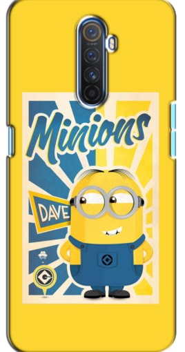 Чехол с печатью "Minions" для Realme X2 Pro