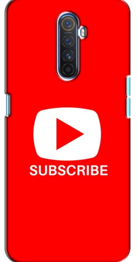 Чехол с картинкой "Подписаться" для Realme X2 Pro