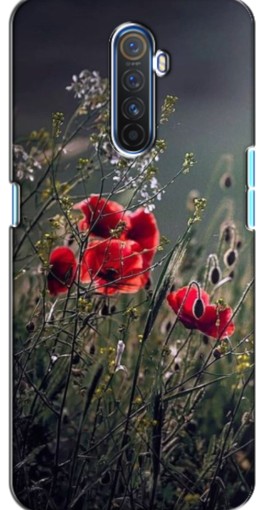 Чехол с печатью "Поле цветов" для Realme X2 Pro