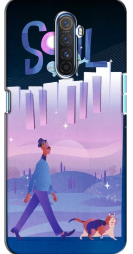 Чехол с печатью "Постер к мультику" для Realme X2 Pro