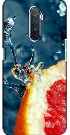 Силиконовый чехол с изображением "Сочный грейпфрут" для Realme X2 Pro