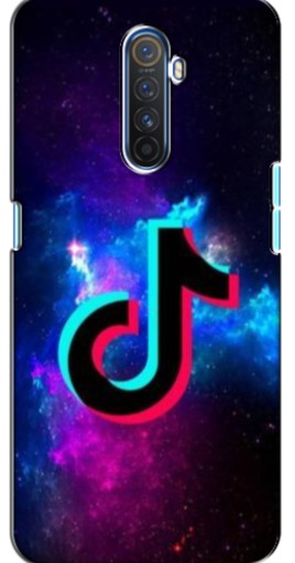 Чехол с печатью "ТикТок в космосе" для Realme X2 Pro