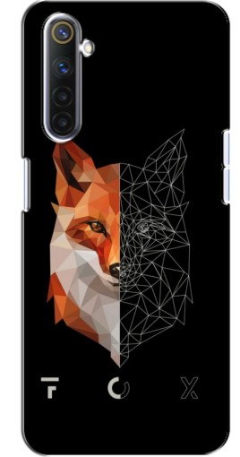 Силиконовый чехол с изображением «Fox» для Realme 6