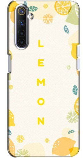 Силиконовый чехол с изображением «Lemon» для Realme 6