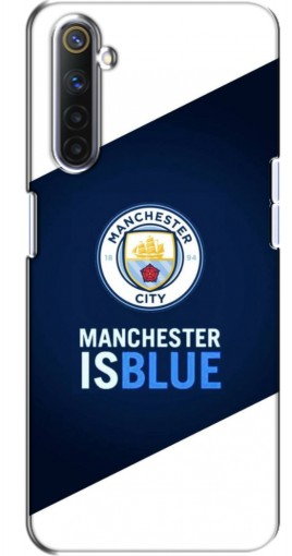 Чехол с печатью «Manchester is Blue»  для Realme 6