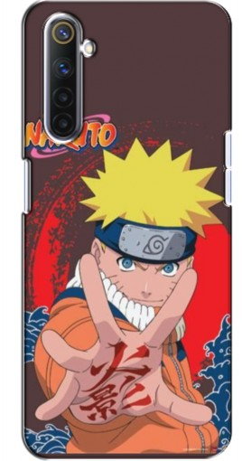 Чехол с картинкой «Naruto атакует» для Realme 6