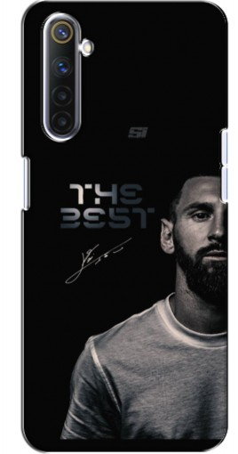 Чехол с печатью «The Best Messi»  для Realme 6