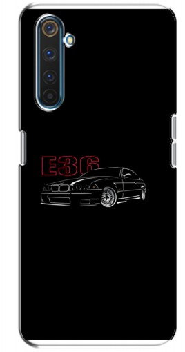 Силиконовый чехол с изображением «BMW E36» для Realme 6 Pro