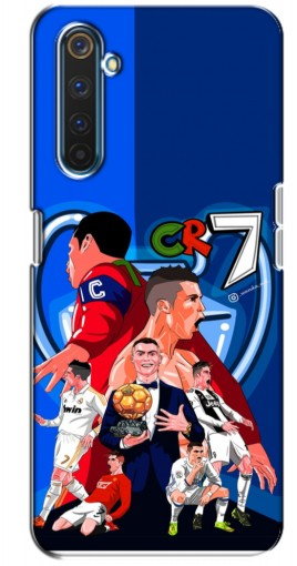 Чехол с печатью «CR7»  для Realme 6 Pro