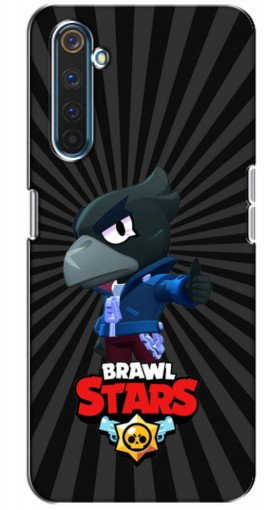 Чехол с картинкой «Crow Brawl Stars» для Realme 6 Pro