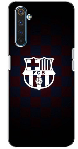 Чехол с картинкой «Лого FCB» для Realme 6 Pro