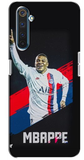 Силиконовый чехол с изображением «Mbappe в ПСЖ» для Realme 6 Pro