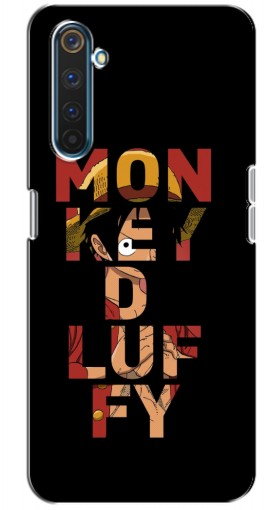 Силиконовый чехол с изображением «Monky d Luffy» для Realme 6 Pro