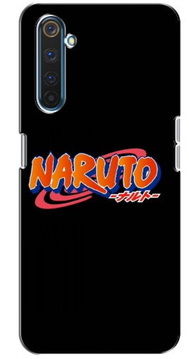 Чехол с принтом «Надпись Naruto» для Realme 6 Pro