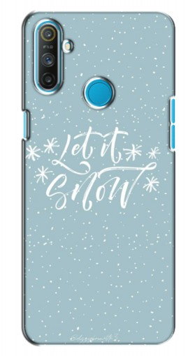 Чехол с печатью «Let it Snow»  для Realme C3