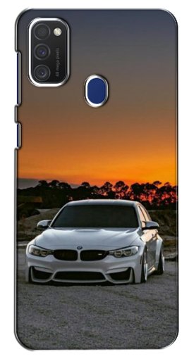 Чехол с печатью «BMW белая»  для Samsung Galaxy M21s