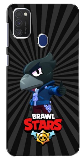 Чехол с печатью «Crow Brawl Stars»  для Samsung Galaxy M21s