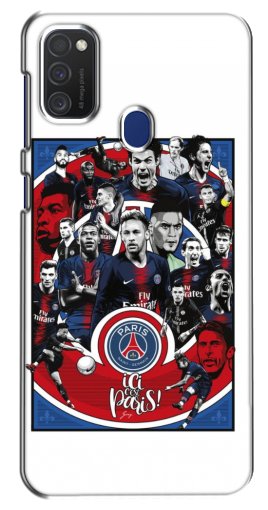 Силиконовый чехол с изображением «Команда PSG» для Samsung Galaxy M21s