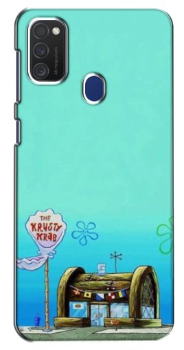 Чехол с печатью «Krusty Krab»  для Samsung Galaxy M21s