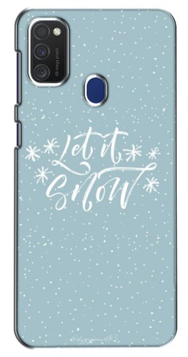 Чехол с печатью «Let it Snow»  для Samsung Galaxy M21s