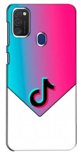 Силиконовый чехол с изображением «Tiktok Logo» для Samsung Galaxy M21s