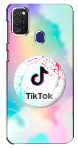 Чехол с печатью «TikTok принт»  для Samsung Galaxy M21s