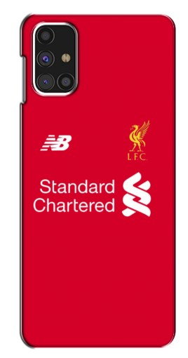 Силиконовый чехол с изображением «Форма Liverpool» для Samsung Galaxy M31s