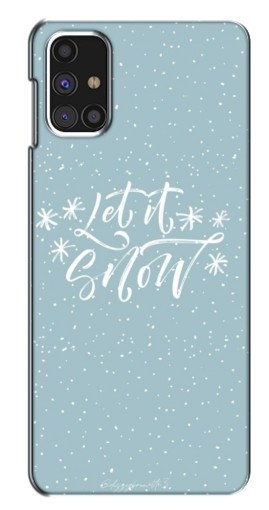 Чехол с печатью «Let it Snow»  для Samsung Galaxy M31s