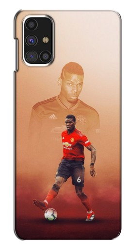 Силиконовый чехол с изображением «Pogba с Манчестера» для Samsung Galaxy M31s