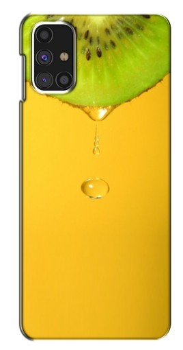 Силиконовый чехол с изображением «Сочный Kiwi» для Samsung Galaxy M31s