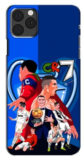 Силиконовый чехол с изображением «CR7» для iPhone 12 Pro