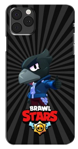 Чехол с печатью «Crow Brawl Stars»  для iPhone 12 Pro Max